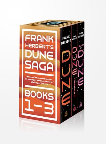 Frank Herbert's Dune Saga 3-Book Boxed Set: Dune, Dune Messiah, and Children of Dune von Ace